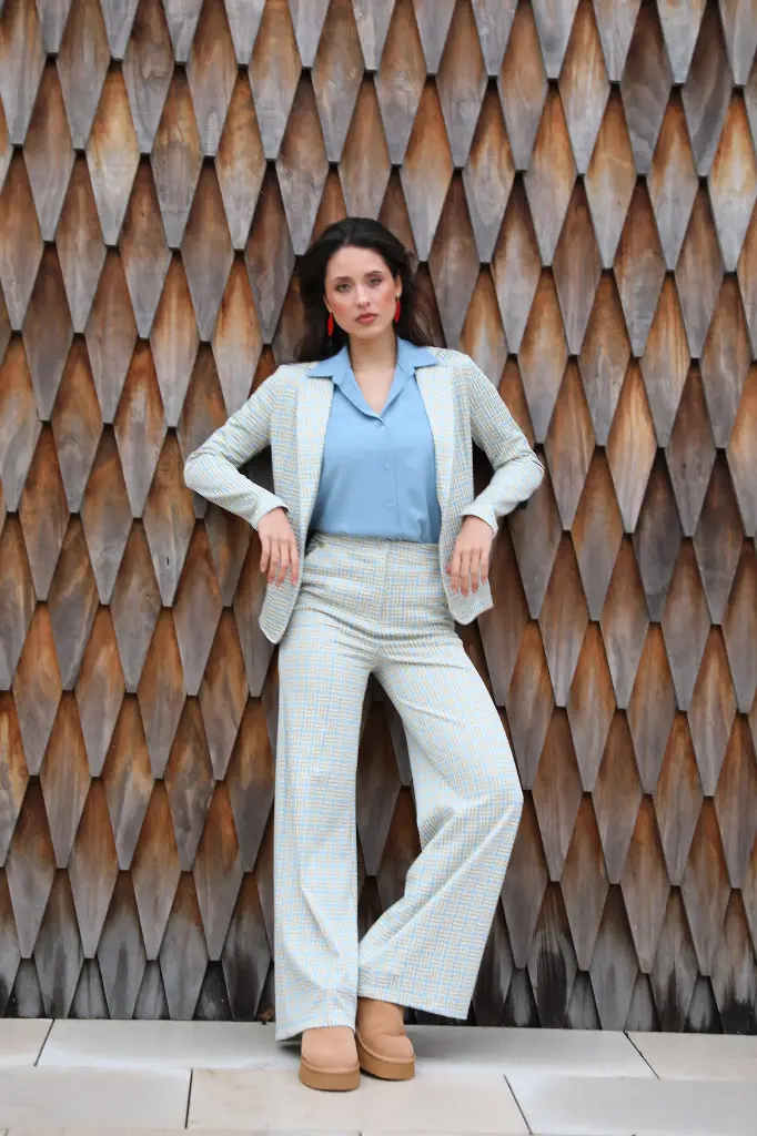 Pantalon Benita A505 Light Blue S