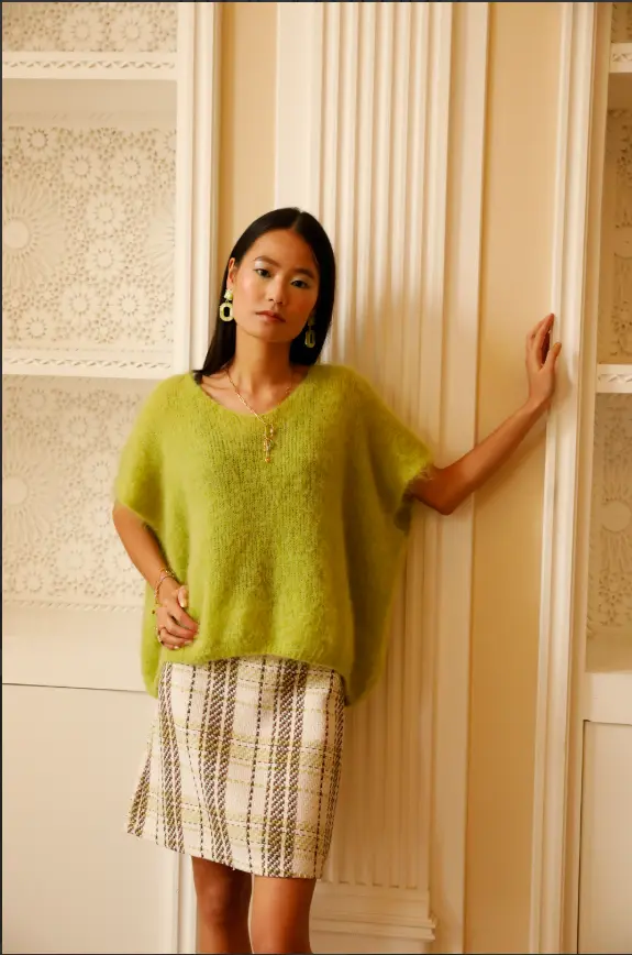 Jupe Chanel 8967-142 (green-brun) T L