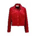 Veste Emilia B411 en velours côtelé (Red) taille S