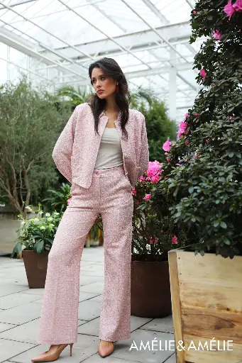 Pantalon Benita A505 Old Pink L