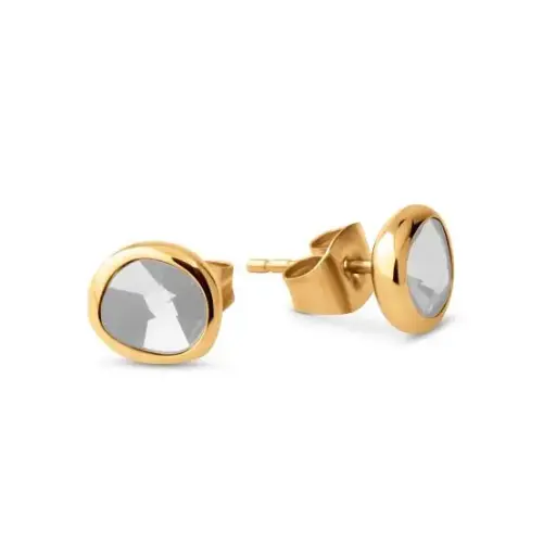 [FE39GD07002] Boucles d'Oreilles Friends Abigail earring GD, Crystal